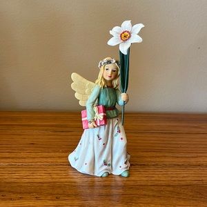 2002 DEMDACO Wildflower Angels Narassus for December